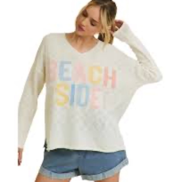 Gilli Sweaters - Gilli Beach Side NWOT Lightweight Sweater Size Medium